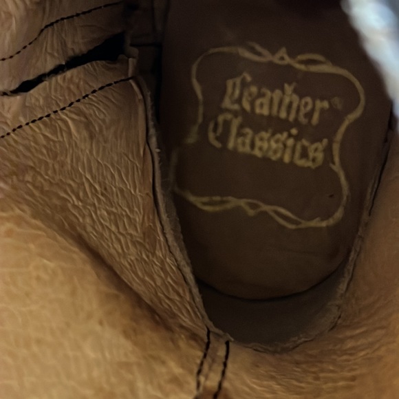 HP! Leather Classics Dress Western Cowboy Boots - Picture 10 of 12